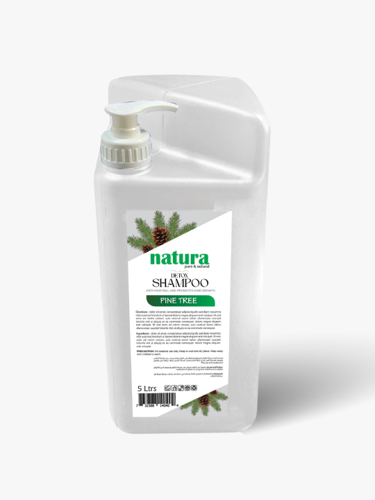 Pine Tree Detox Shampoo 5 Ltr, cosmoporto