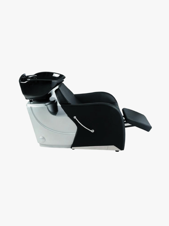 Shampoo wash unit in silver, cosmoporto