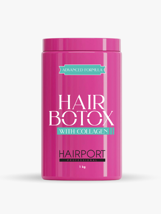 Hair botox with collagen, cosmoporto