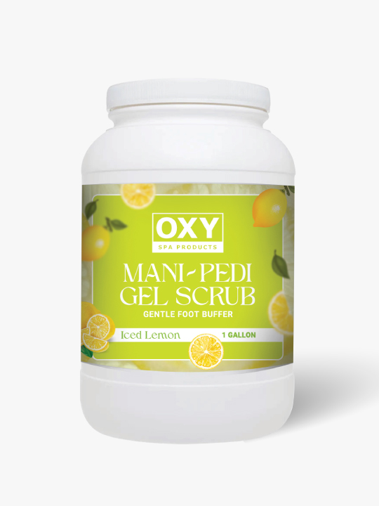 Manicure Pedicure Gel Scrub Iced Lemon, cosmoporto