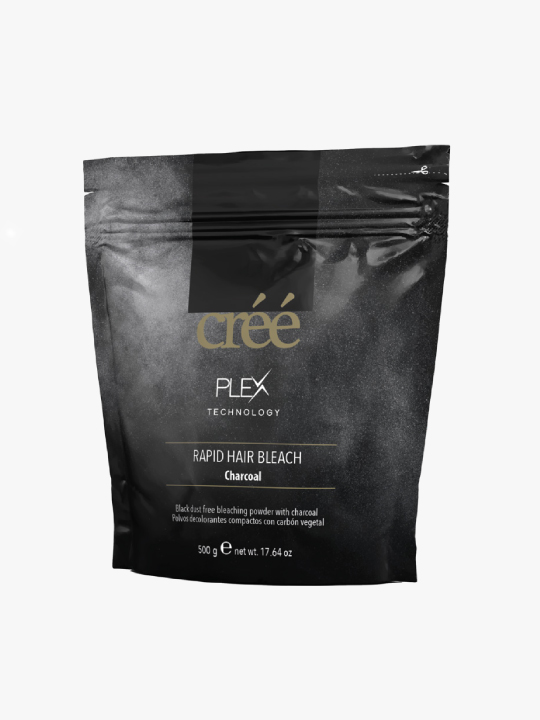 Rapid hair bleach charcoal 500g, cosmoporto