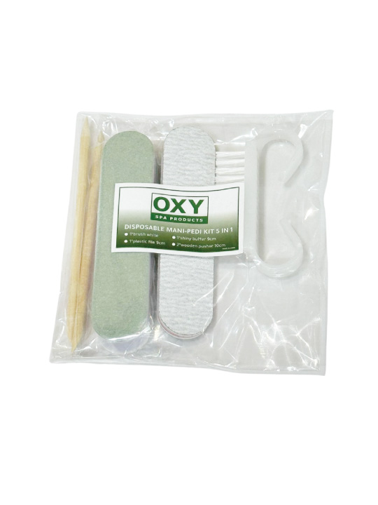 Disposable mani-pedi kit 5 in 1, cosmoporto