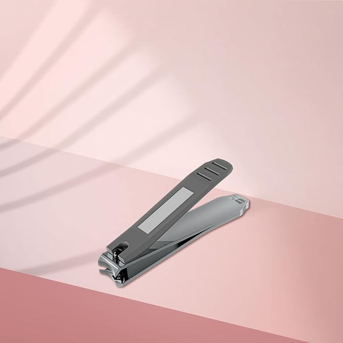 Nail Clipper Large With Matte Handle And Nail File Beauty & Care 51, cosmoporto